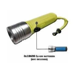 Φακός Κατάδυσης Aldive 450 Lumens - ALPIN 58B -Κολύμβηση κατάστημα KR414242 2