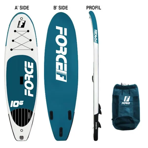 SUP Φουσκωτό Hawaii 323cm - Force 0200-0210 4 SUP Φουσκωτό Hawaii 323cm - Force 0200-0210 - Image 2