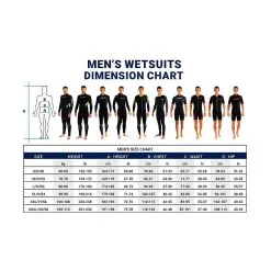 Στολή Κατάδυσης Ανδρική Tracina Man 2-piece Wetsuit 5mm - Cressi -Κολύμβηση κατάστημα OC303459 8