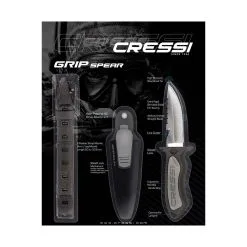 Μαχαίρι Κατάδυσης Grip Small Spearfishing Knife - Cressi 7 Μαχαίρι Κατάδυσης Grip Small Spearfishing Knife - Cressi -Κολύμβηση κατάστημα OC303496 2