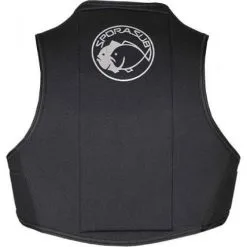 Γιλέκο Βαρών Πλάτης Quick Release Μαύρο - Sporasub