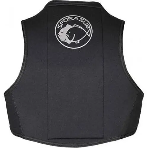 Γιλέκο Βαρών Πλάτης Quick Release Μαύρο - Sporasub 3 Γιλέκο Βαρών Πλάτης Quick Release Μαύρο - Sporasub
