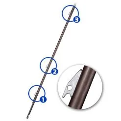 Βέργα Ταϊτής America 6.75mm Μονόφτερη με Καρχαριάκια - Omer -Κολύμβηση κατάστημα OM812389 2 8adt 3y