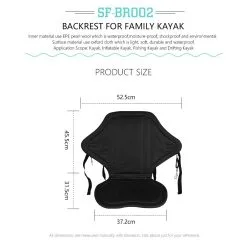 Κάθισμα Καγιάκ Backrest Black - Seaflo SF-BR002 -Κολύμβηση κατάστημα TR101746 3