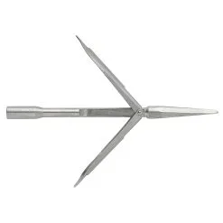 Δελφινιέρα Martin Τρίπτυχη Inox με 2 Φτερά - Salvimar 67379