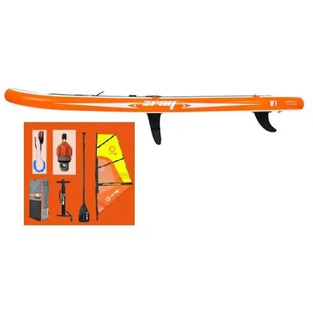 Σανίδα SUP W1 305cm Λευκή Πορτοκαλί - ZRAY 7-633949 4 Σανίδα SUP W1 305cm Λευκή Πορτοκαλί - ZRAY 7-633949 - Image 2