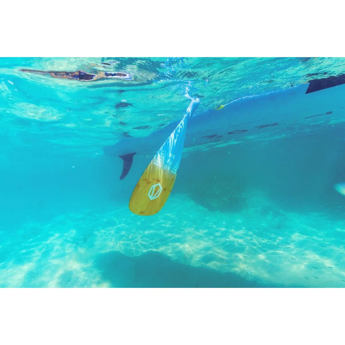 Κουπί SUP Face Bamboo Carbon 3 Section 185-225cm - Aztron AC-P250 5 Κουπί SUP Face Bamboo Carbon 3 Section 185-225cm - Aztron AC-P250 - Image 3