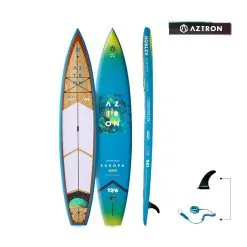 Σανίδα SUP Europa Touring Bamboo 12'6'' 381cm - Aztron AH-630